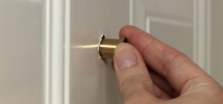 peephole door repair in Rancho Cordova